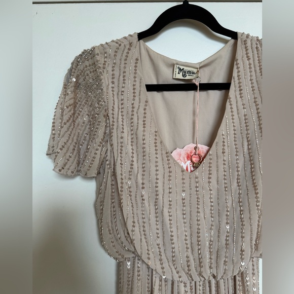 Show Me Your Mumu Michelle Flutter Beaded Dress - Picture 4 of 7